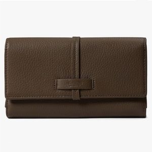 Hammitt Rich Brown Leather Wallet